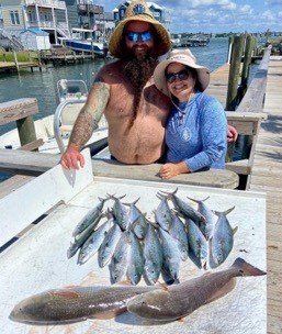 Redfish, Spanish Mackerel Fishing in Beaufort, North Carolina