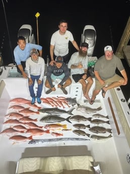 Amberjack, Gag Grouper, Kingfish, Red Snapper, Tilefish, Triggerfish Fishing in Freeport, Texas