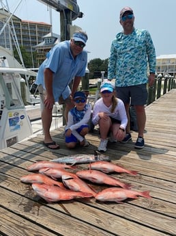 Kingfish, Red Snapper Fishing in Pensacola, Florida