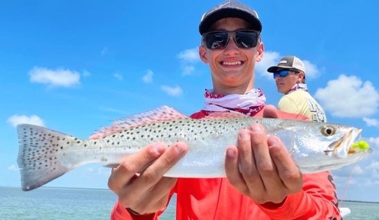Speckled Trout / Spotted Seatrout fishing in Tavernier, Florida