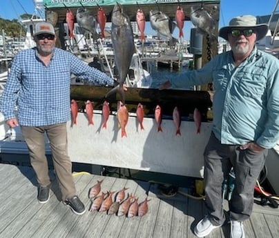 Amberjack, Triggerfish, Vermillion Snapper Fishing in Destin, Florida