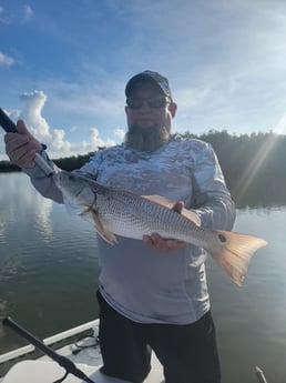 Redfish fishing in Wilmington, North Carolina