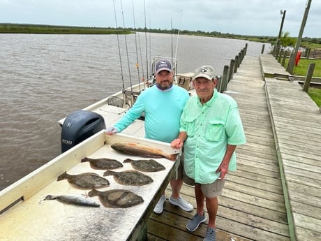 Flounder, Redfish, Speckled Trout Fishing in Freeport, Texas