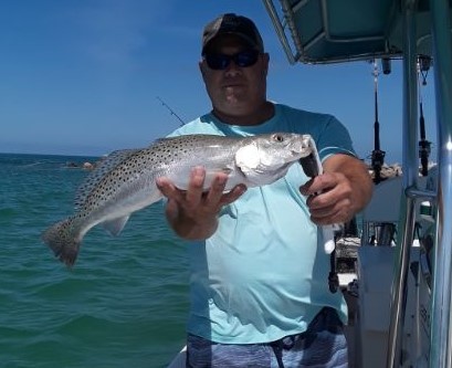 Speckled Trout / Spotted Seatrout Fishing in Clearwater, Florida