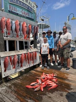 False Albacore, Red Snapper, Scup, Vermillion Snapper Fishing in Destin, Florida