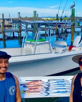 Cero Mackerel, Lane Snapper, Mangrove Snapper, Spanish Mackerel Fishing in Key West, Florida