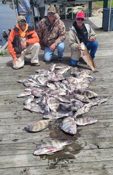 Redfish, Sheepshead Fishing in Sulphur, Louisiana