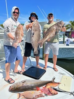 Amberjack, Gag Grouper, Hogfish, Red Grouper Fishing in Islamorada, Florida