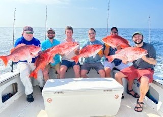 Red Snapper Fishing in Biloxi, Mississippi