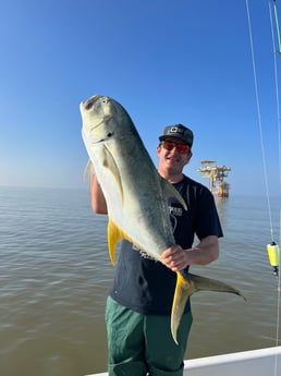 Jack Crevalle Fishing in Buras, Louisiana