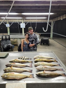 Redfish, Sheepshead fishing in Matagorda, Texas