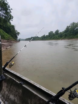 Fishing in Coldspring, Texas