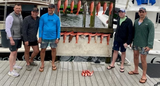 Almaco Jack, Scup, Vermillion Snapper Fishing in Destin, Florida