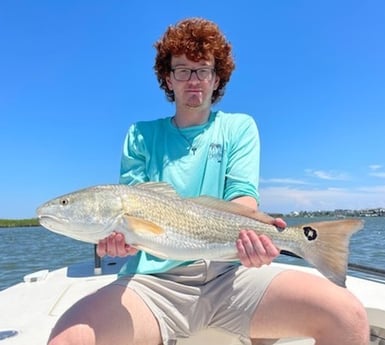 Redfish fishing in Wrightsville Beach, North Carolina