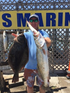 Flounder, Speckled Trout Fishing in Corpus Christi, Texas