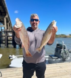 Redfish Fishing in Sargent, Texas
