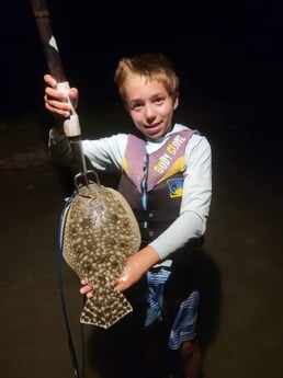 Flounder Fishing in South Padre Island, Texas