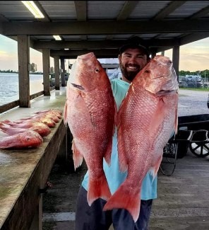 Red Snapper Fishing in Boothville-Venice, Louisiana, USA