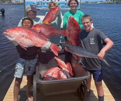 Kingfish, Red Snapper Fishing in Orange Beach, Alabama