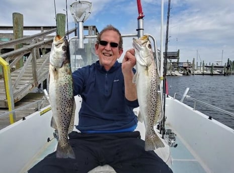 Speckled Trout / Spotted Seatrout Fishing in Trails End Road, Wilmington, N, North Carolina