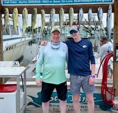 Barracuda, Little Tunny / False Albacore, Mahi Mahi / Dorado Fishing in Key Largo, Florida