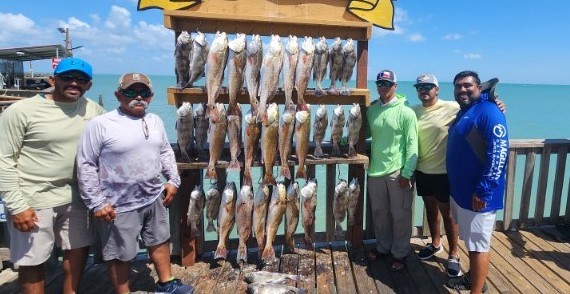 Black Drum, Redfish Fishing in Port Isabel, Texas