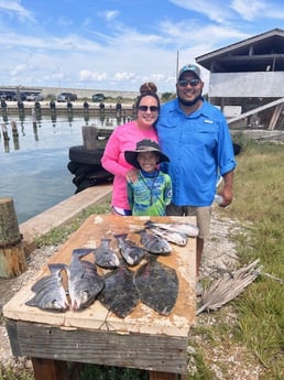 Black Drum, Flounder Fishing in Rockport, Texas