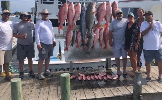 Gag Grouper, Red Snapper, Wahoo Fishing in Destin, Florida