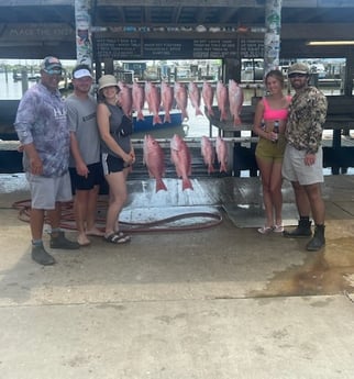 Red Snapper Fishing in Boothville-Venice, LA, USA