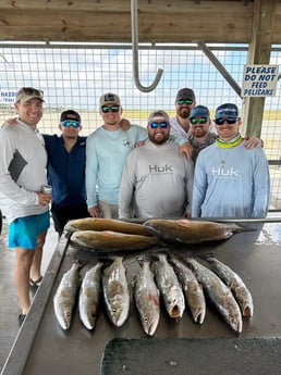 Redfish, Speckled Trout Fishing in Matagorda, Texas