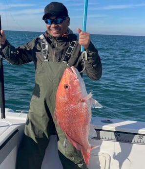Red Snapper Fishing in Freeport, Texas