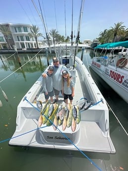 Blackfin Tuna, Mahi Mahi, Triggerfish, Yellowtail Snapper Fishing in Key Largo, Florida