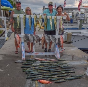 Mahi Mahi / Dorado, Mangrove Snapper, Red Snapper, Triggerfish fishing in Panama City Beach, Florida