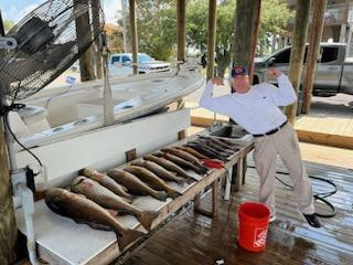 Redfish Fishing in Delacroix, Louisiana
