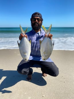 Florida Pompano Fishing in Melbourne Beach, Florida