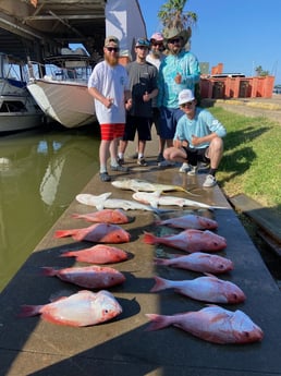 Jack Crevalle, Red Snapper Fishing in Surfside Beach, Texas