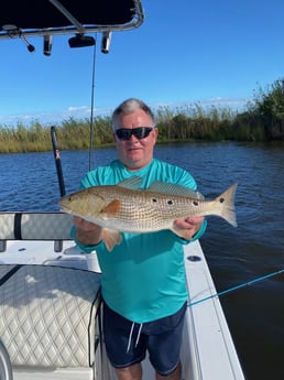 Redfish fishing in Port Arthur, Jefferson County