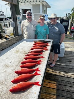 Vermillion Snapper Fishing in Niceville, Florida