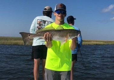 Redfish fishing in St. Bernard, Louisiana