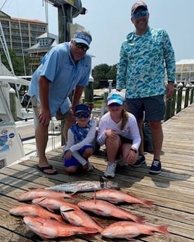 Kingfish, Red Snapper Fishing in Pensacola, Florida