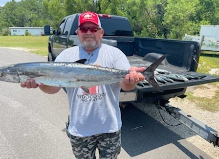 King Mackerel / Kingfish fishing in Gulf Shores, Alabama