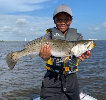 Speckled Trout / Spotted Seatrout fishing in Port Arthur, Jefferson County