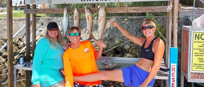 Redfish, Spanish Mackerel Fishing in Crystal River, Florida