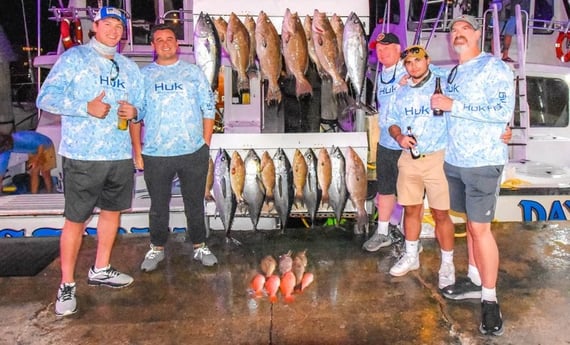 Blackfin Tuna, False Albacore, Scamp Grouper, Vermillion Snapper Fishing in Destin, Florida