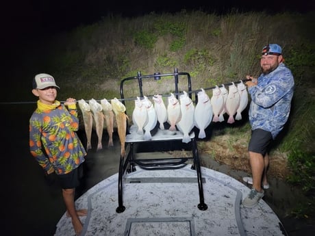 Flounder, Redfish Fishing in Rio Hondo, Texas