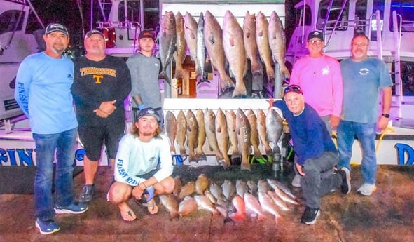 Amberjack, Barracuda, Red Grouper, Red Snapper, Triggerfish Fishing in Destin, Florida