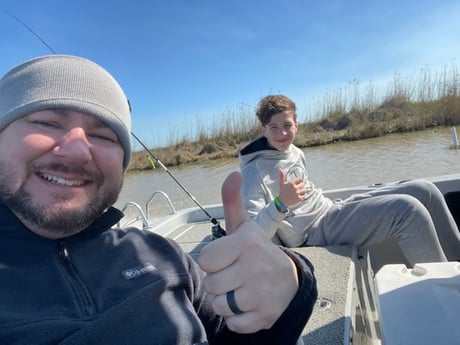 Fishing in Venice, Louisiana