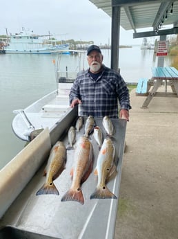Redfish, Speckled Trout / Spotted Seatrout fishing in Texas City, Texas