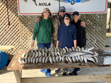 Blue Catfish, Speckled Trout / Spotted Seatrout Fishing in New Orleans, Louisiana