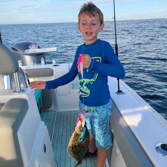Flounder fishing in Stone Harbor, New Jersey